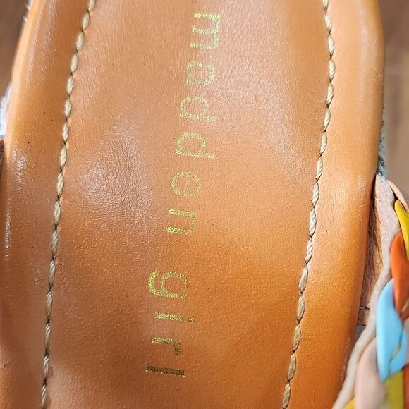 EUC Madden Girl Braided Narla Strappy Wedges - Picture 3 of 6